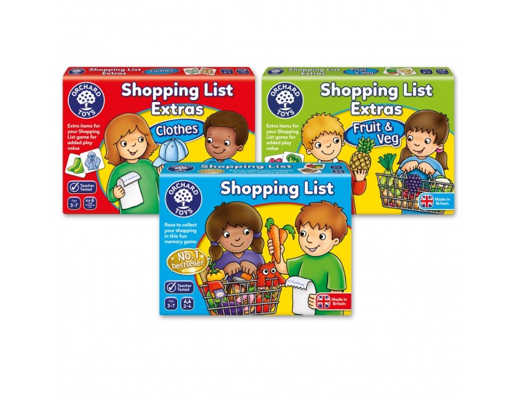 SHOPPING LIST | 3-PACK
