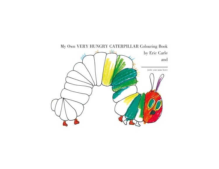 My Own Very Hungry Caterpillar Colouring Book
