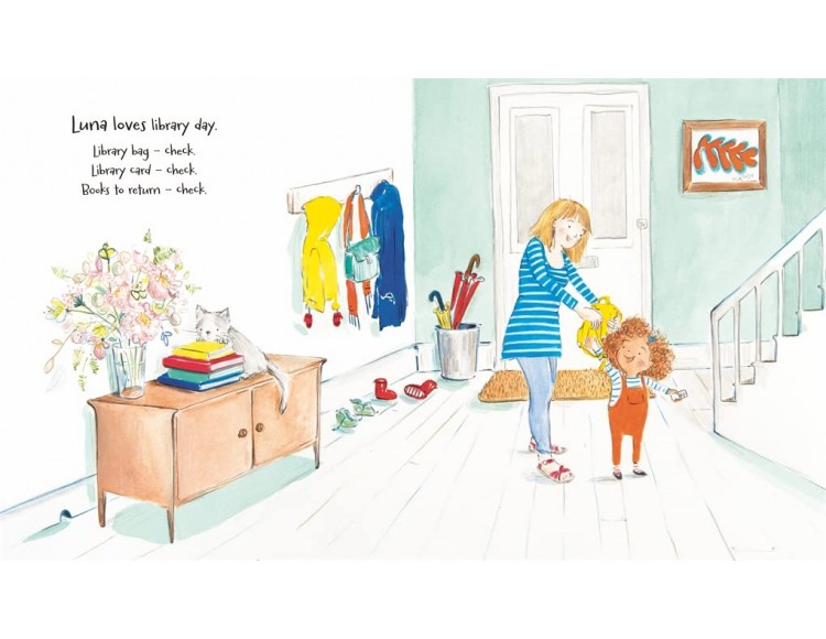 Luna Loves Library Day