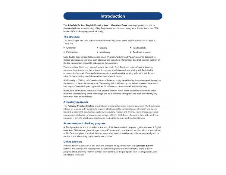 PRIMARY PRACTICE: ENGLISH