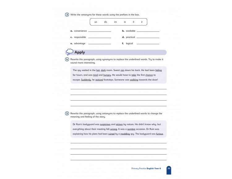 PRIMARY PRACTICE: ENGLISH
