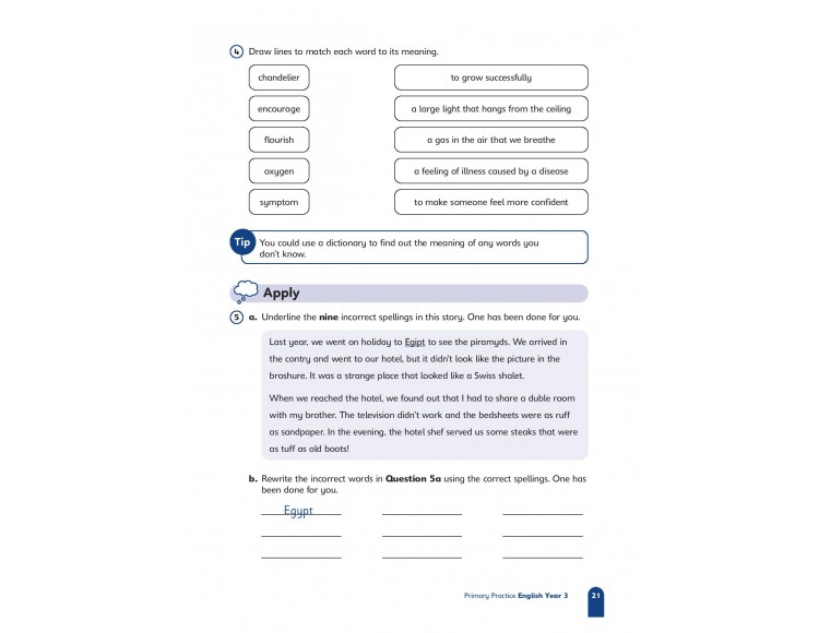 PRIMARY PRACTICE: ENGLISH