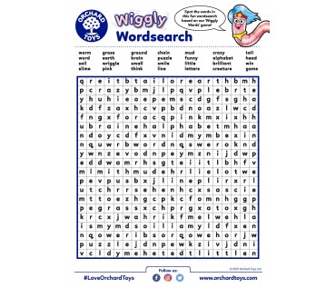 Wiggly Wordsearch