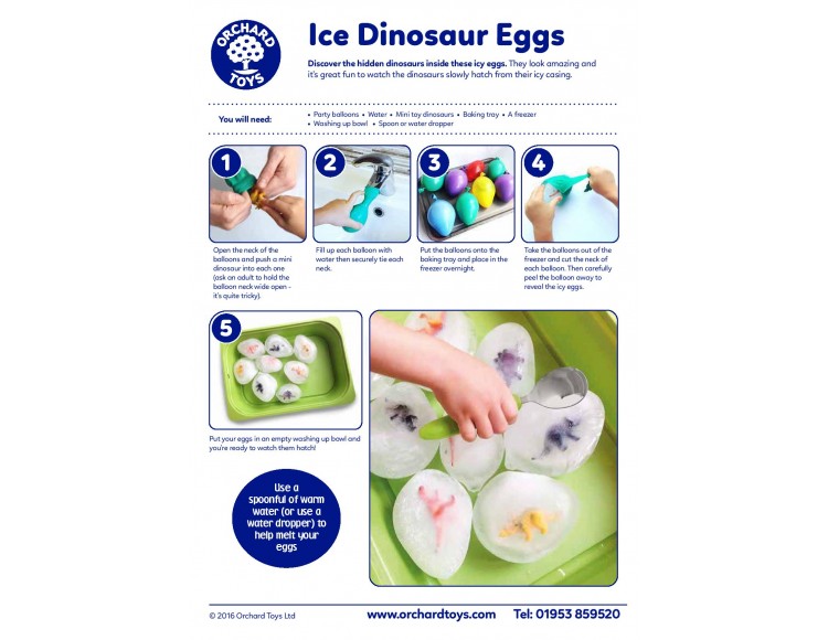 Ice Dinosaur Eggs