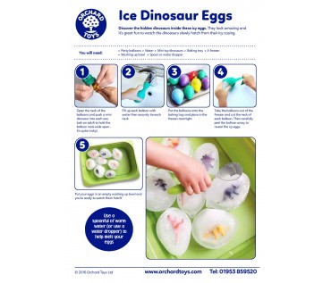 Ice Dinosaur Eggs