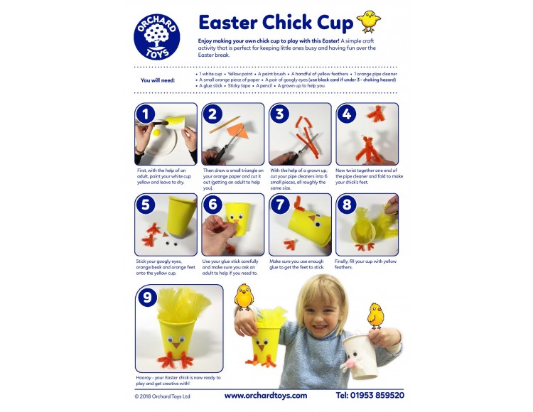 Easter Chick Cup
