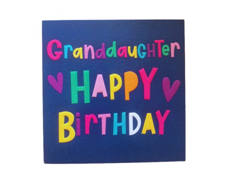 Happy Birthday, Granddaughter!