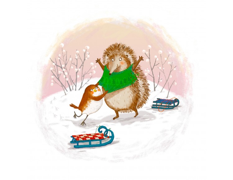 Little Robin Red Vest