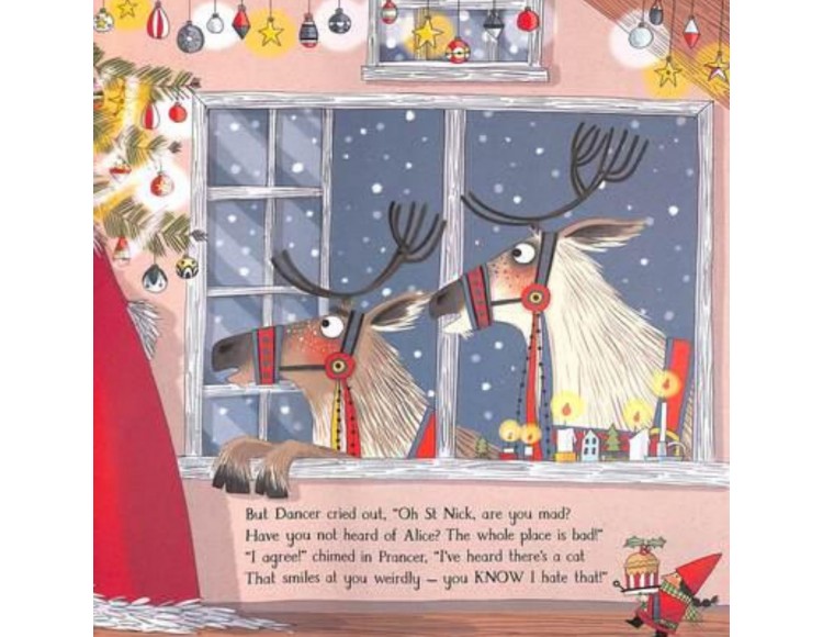 The Night Before Christmas in Wonderland