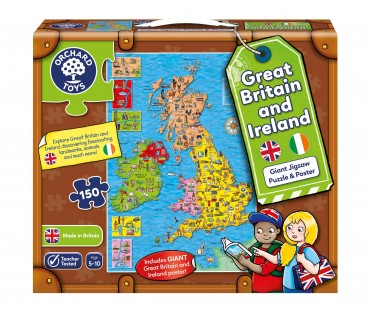 Great Britain and Ireland Map